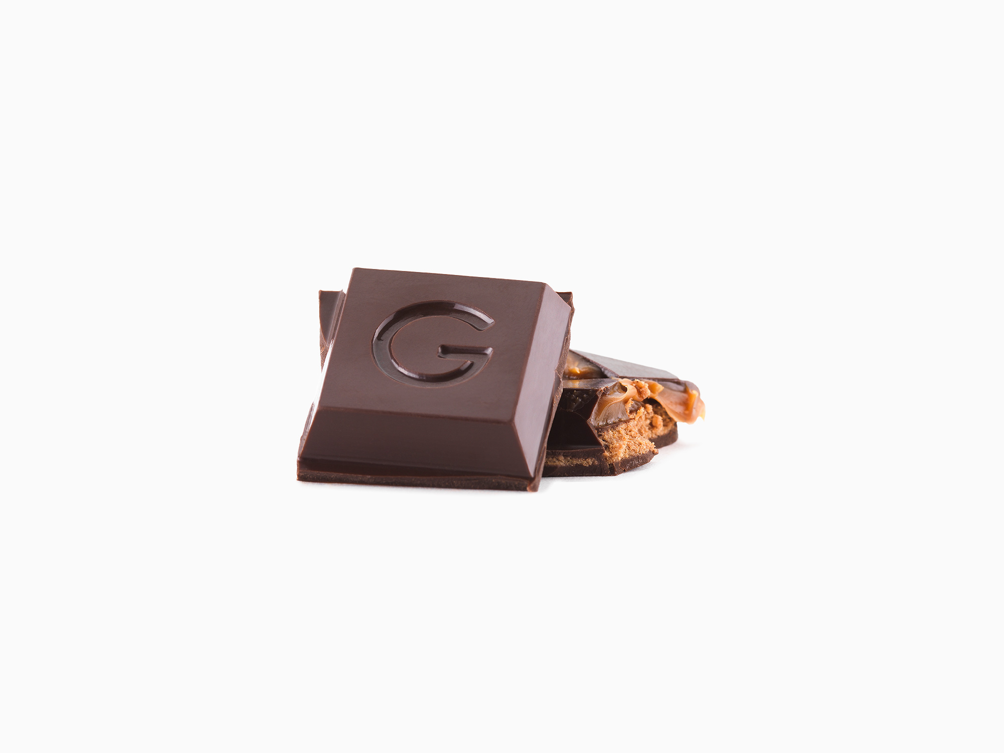 Chocolat praliné caramel - Croquant Fondant Gourmand