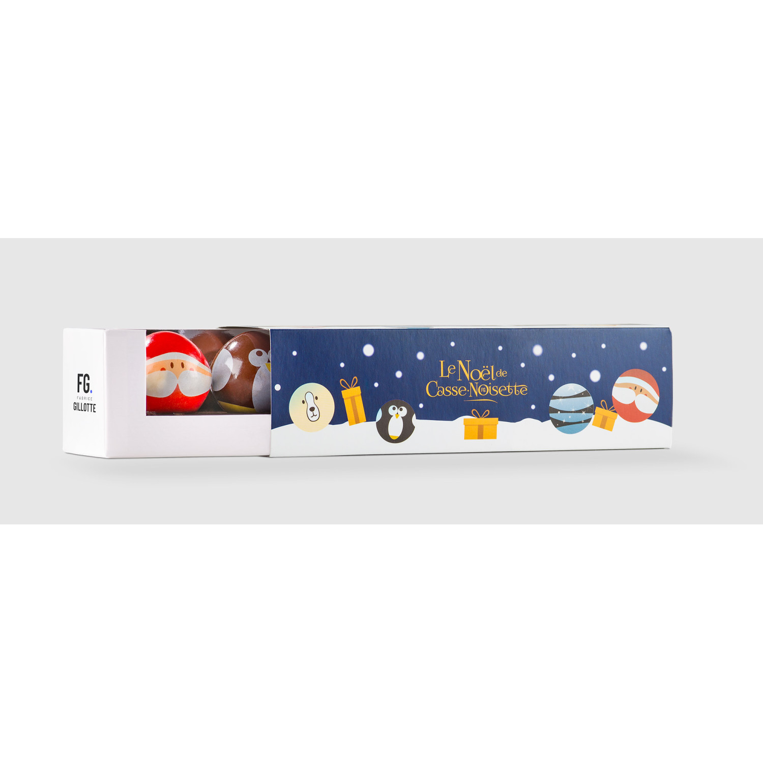 LE PÈRE NOËL ET SES AMIS EN CHOCOLAT