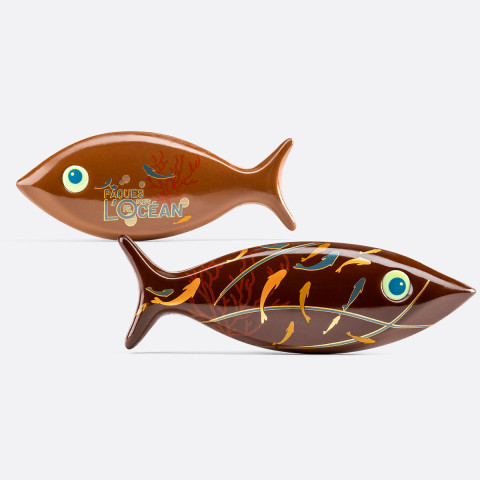LE POISSON PLAT CHOCOLAT AU LAIT