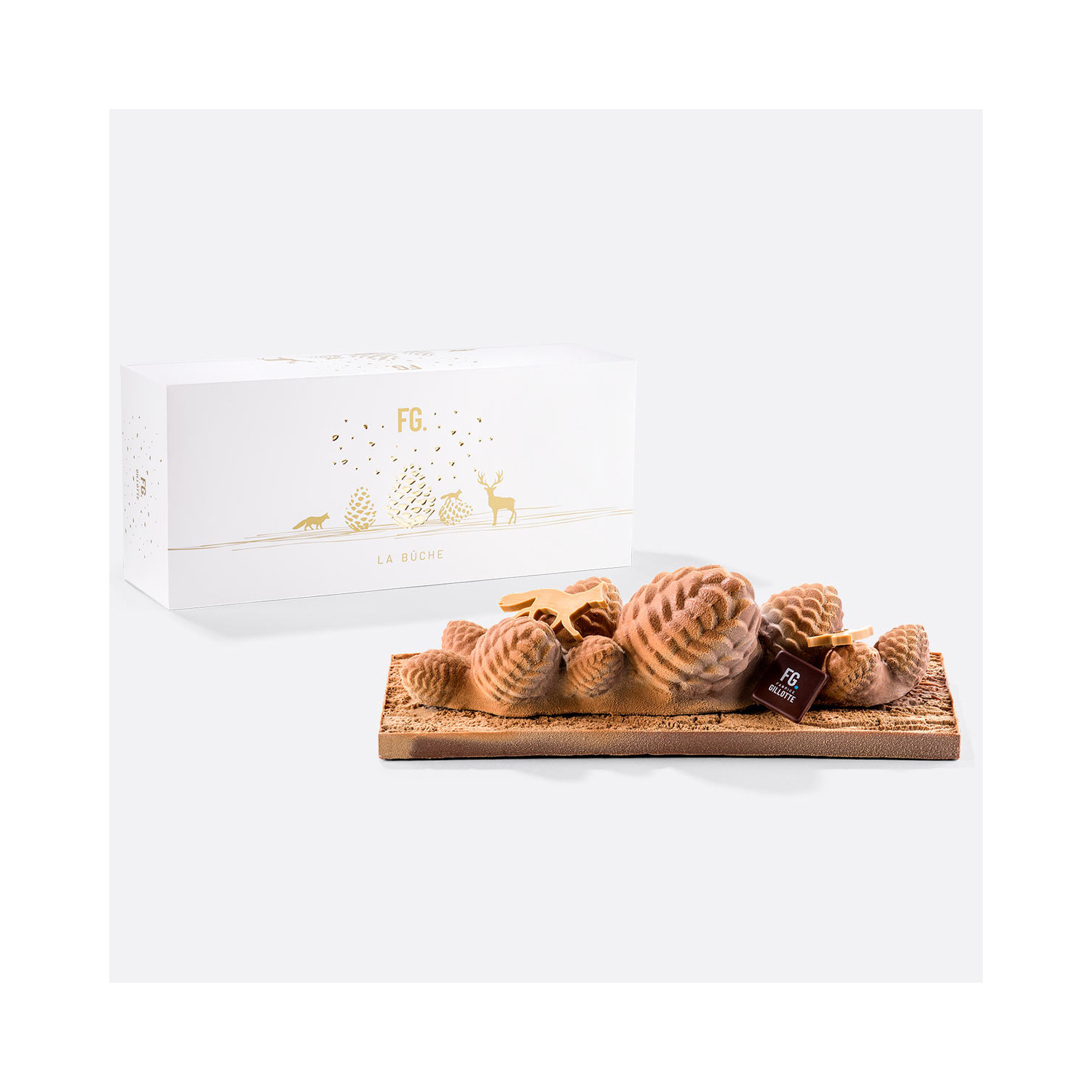 LA BÛCHE EN CHOCOLAT
