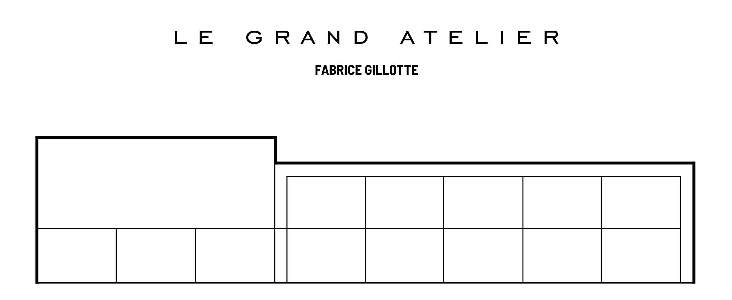 Logo LE GRAND ATELIER - FABRICE GILLOTTE