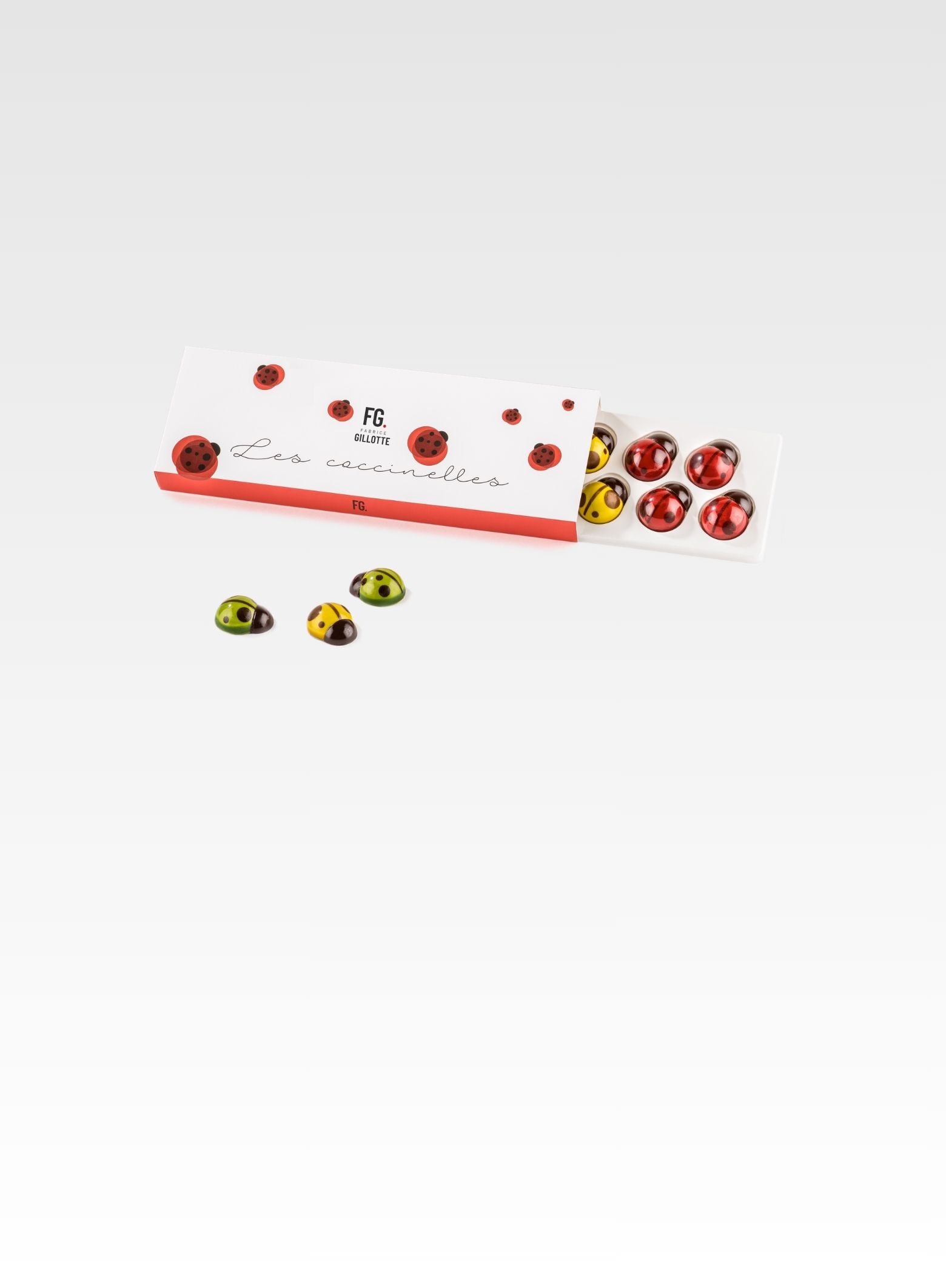 coffret coccinelle chocolat