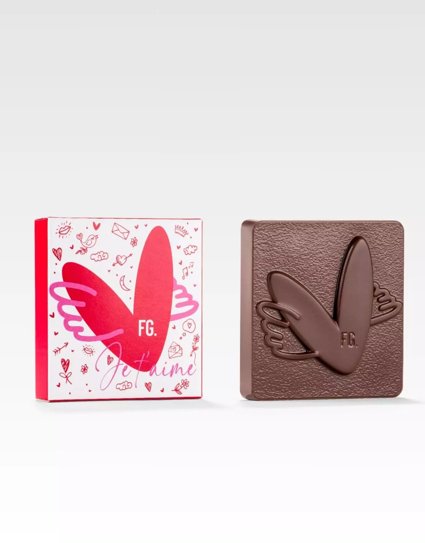 tablette chocolat noir et praliné