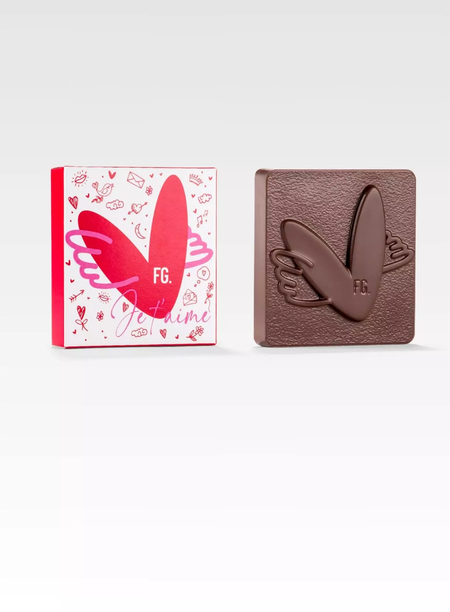 tablette chocolat noir et praliné