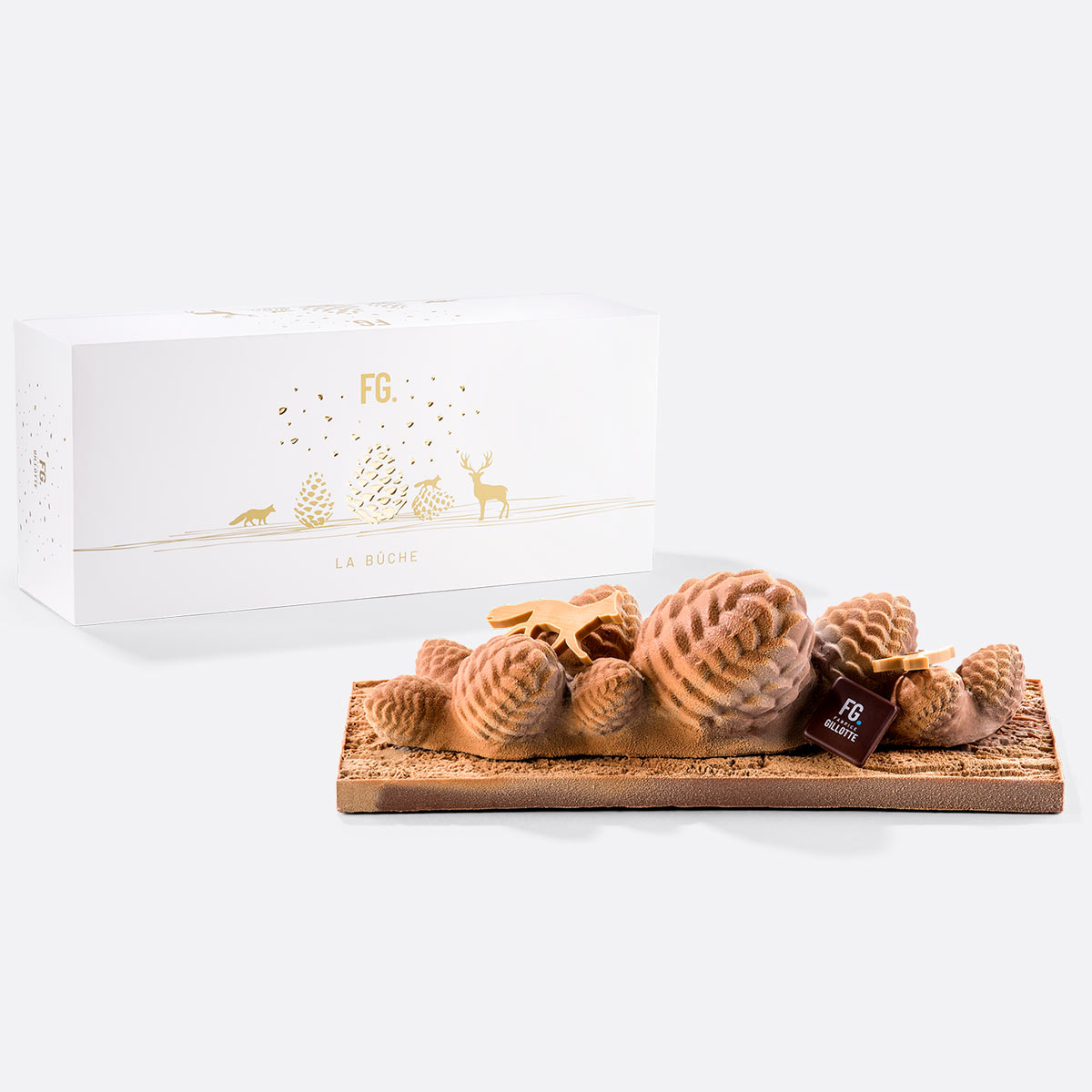 LA BÛCHE EN CHOCOLAT