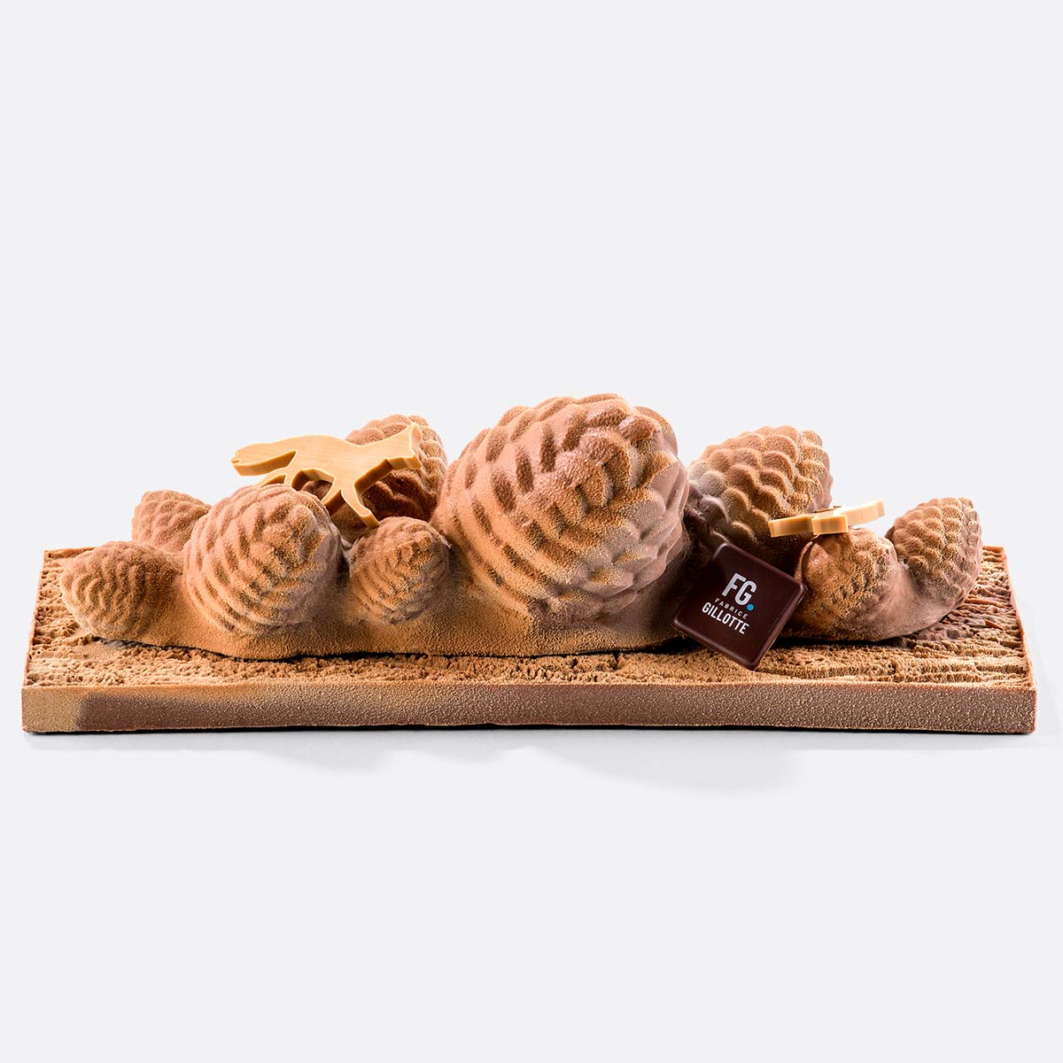 LA BÛCHE EN CHOCOLAT