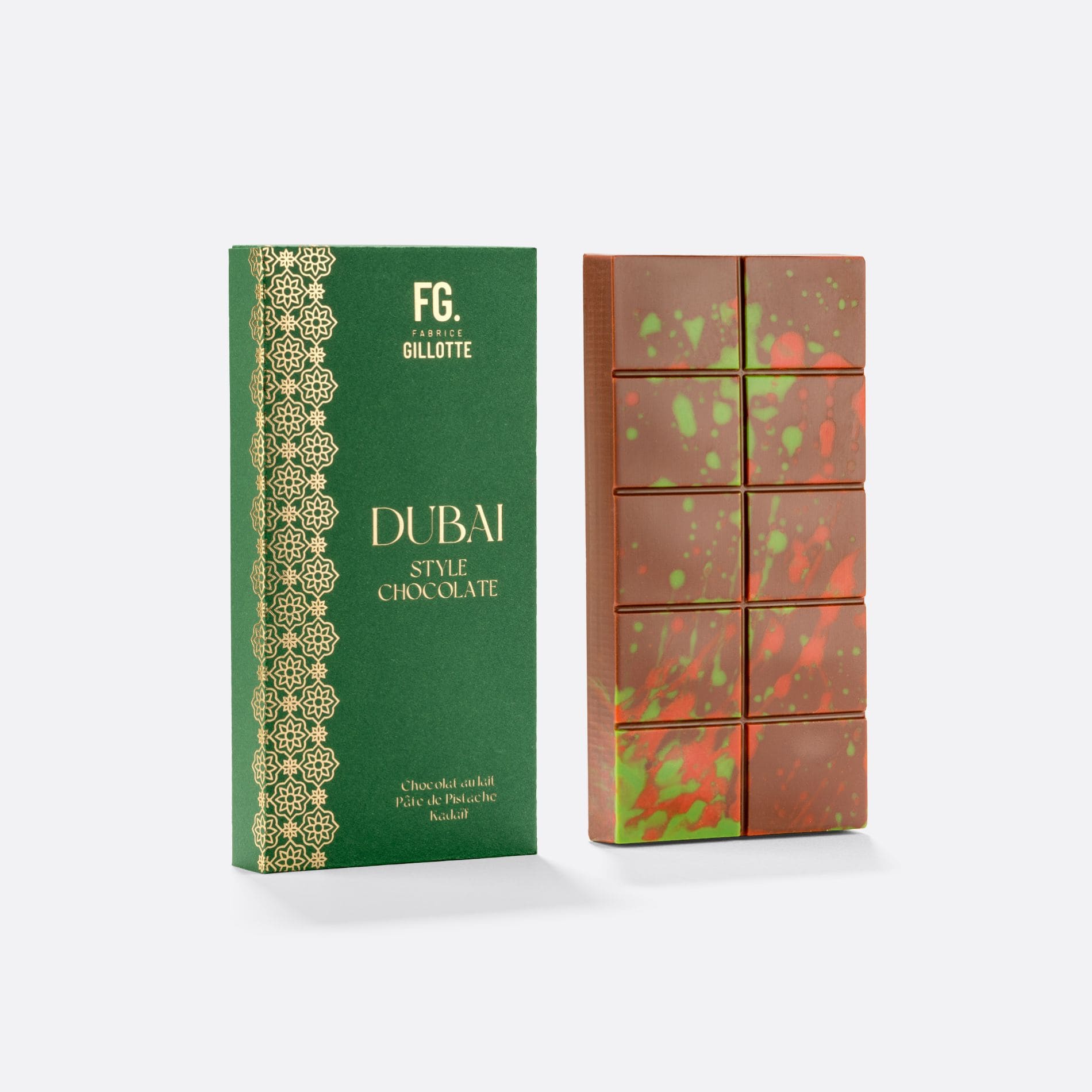 TABLETTE DE CHOCOLAT DUBAÏ STYLE