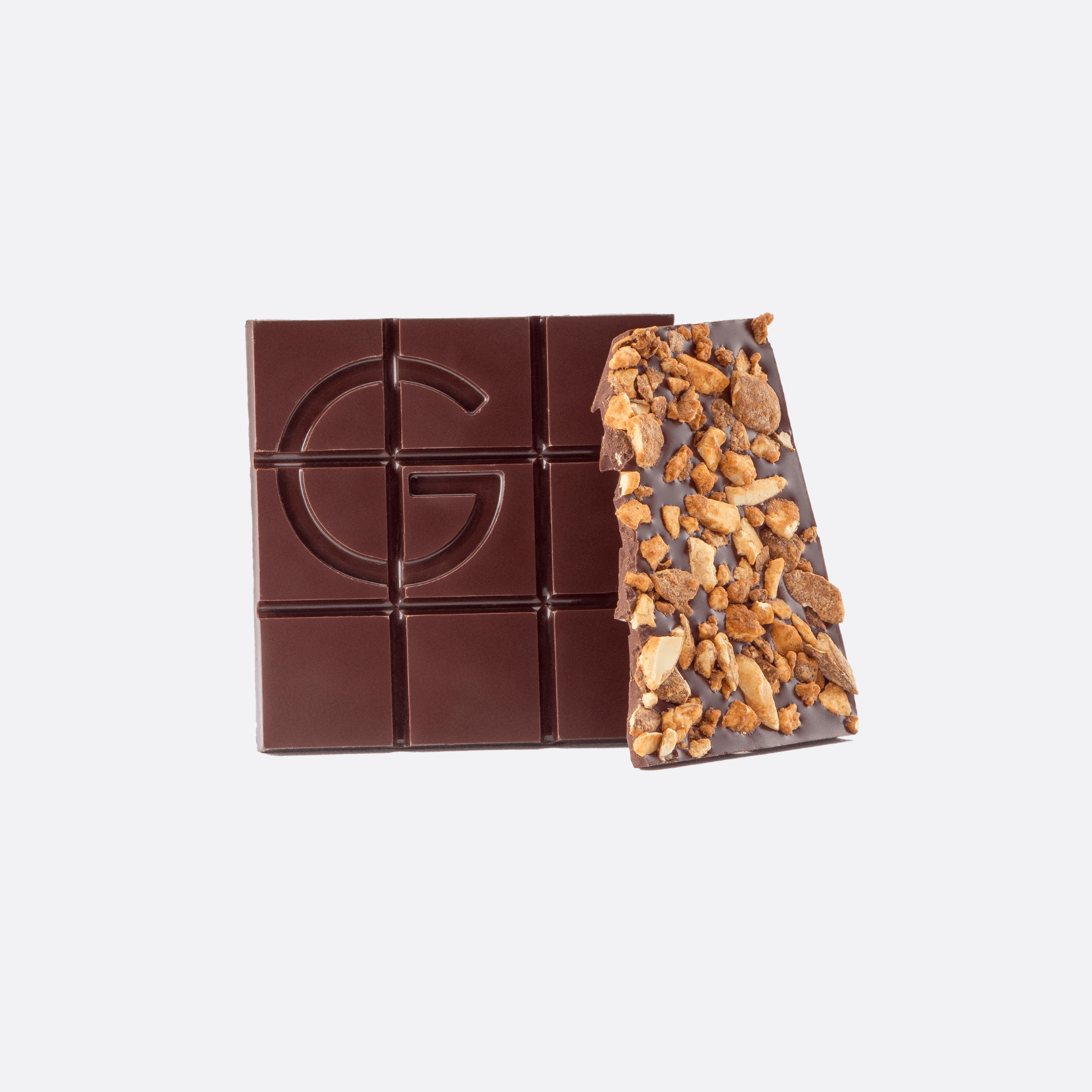 AMANDES CARAMELISÉES CHOCOLAT NOIR