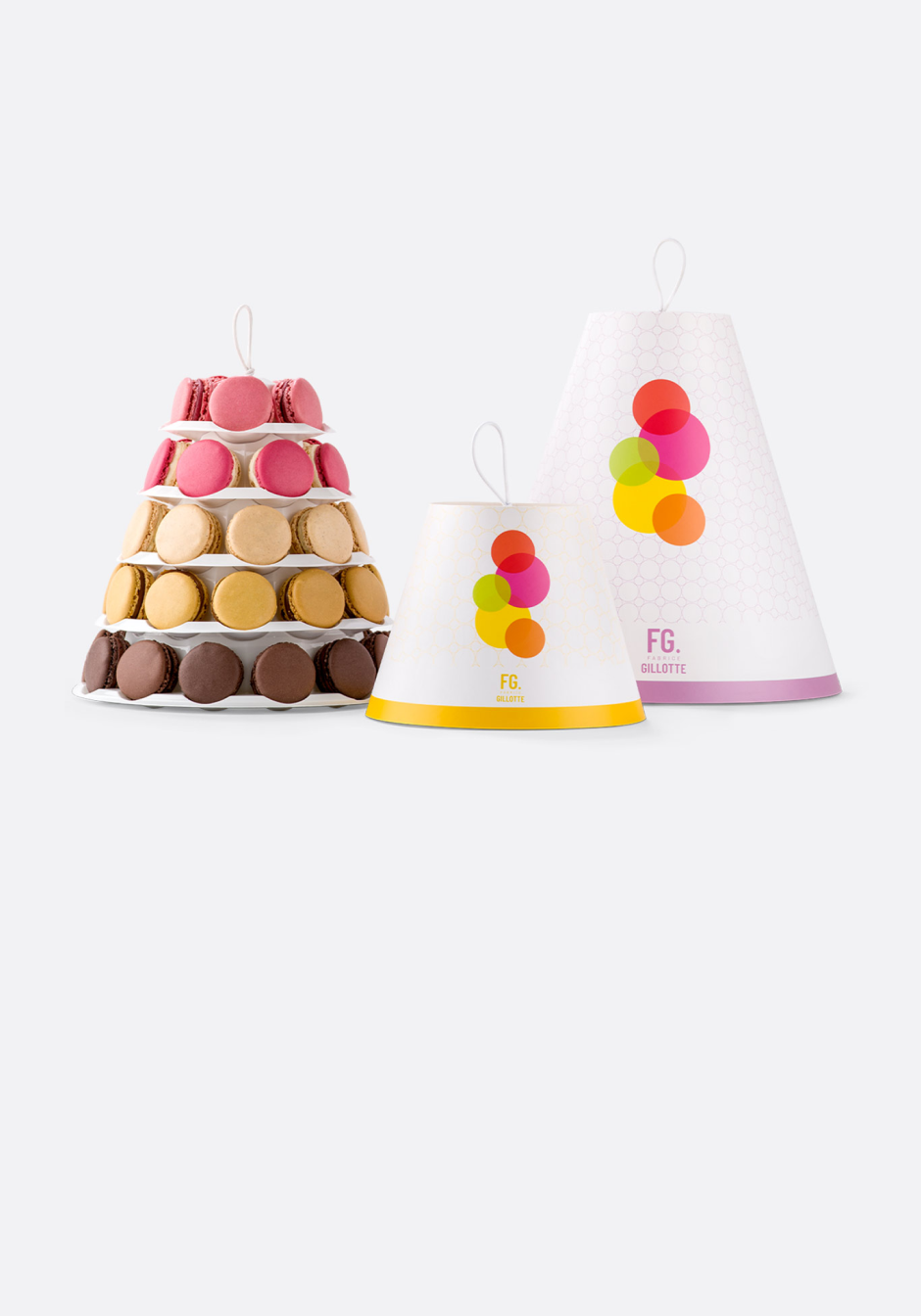 PYRAMIDES DE MACARONS