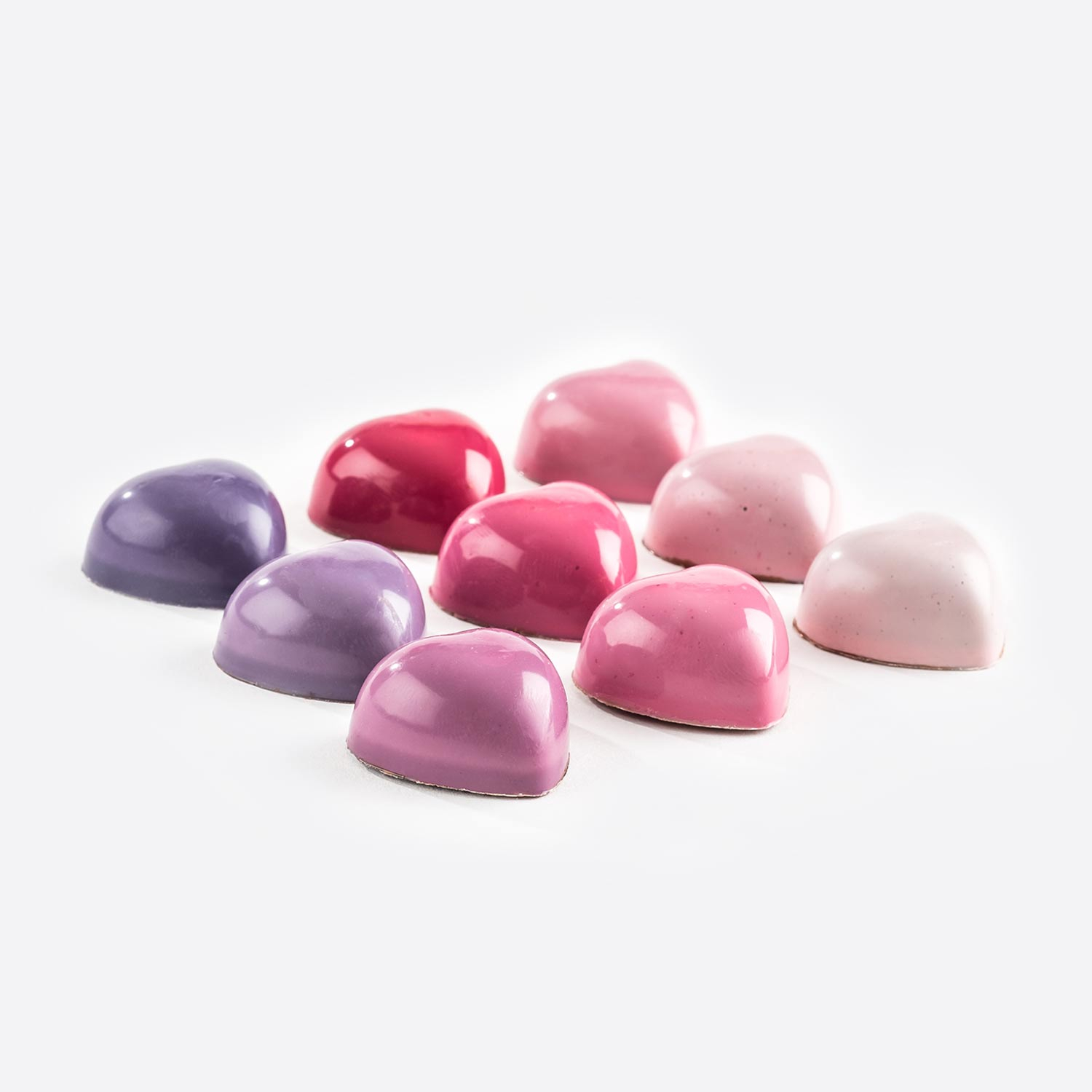 Une boite de coeur en chocolat gourmand pour la Saint-Valentin